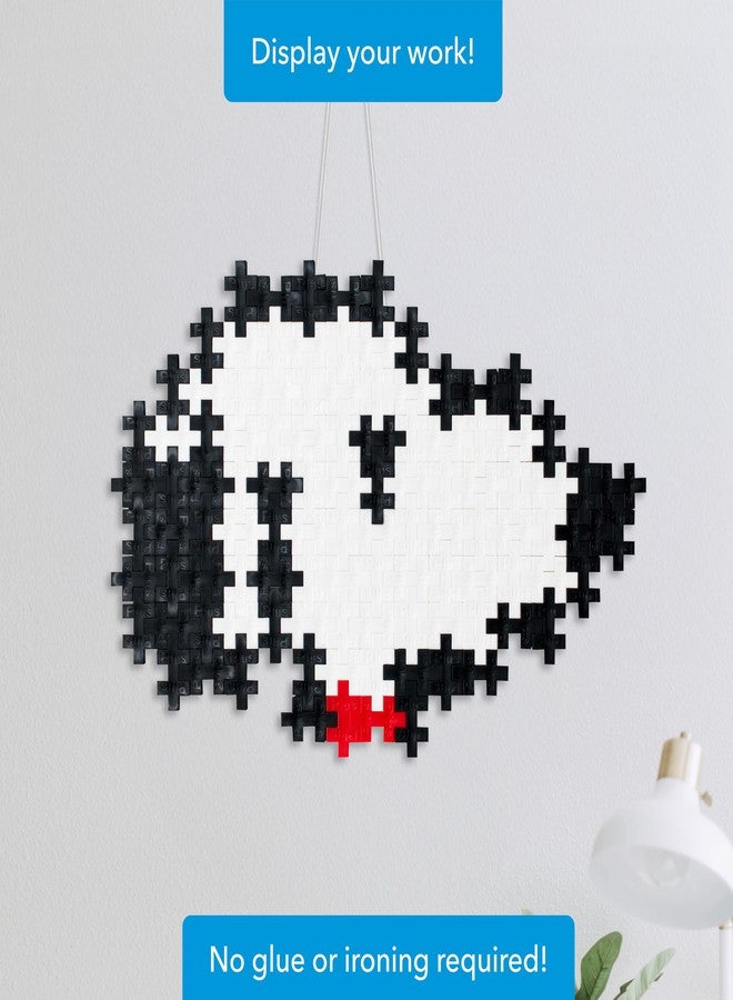 Plus-Plus Plus Plus Puzzle By Number, 100 Piece Interlocking Mini Building Blocks, 2D Puzzle Stem Toy For Kids, Peanuts Merchandise - Snoopy - Image 5